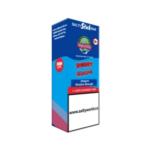 Berry Grape- Salty Stick Bar Replacement Pod 11.4mg/mL