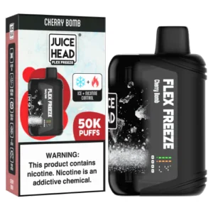 White Peach Raspberry Disposable Vape (50000 Puffs) by Juice Head Flex Freeze