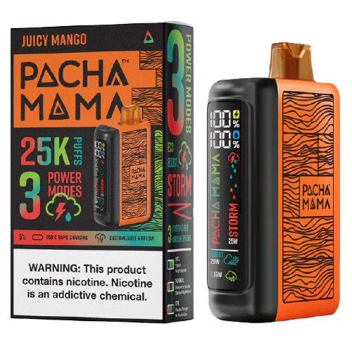 Orange Passion Ice Disposable Vape (25000 Puffs) by Pachamama 25K