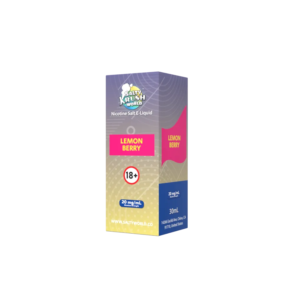 Lemon Berry - Nicotine Salt E-liquid