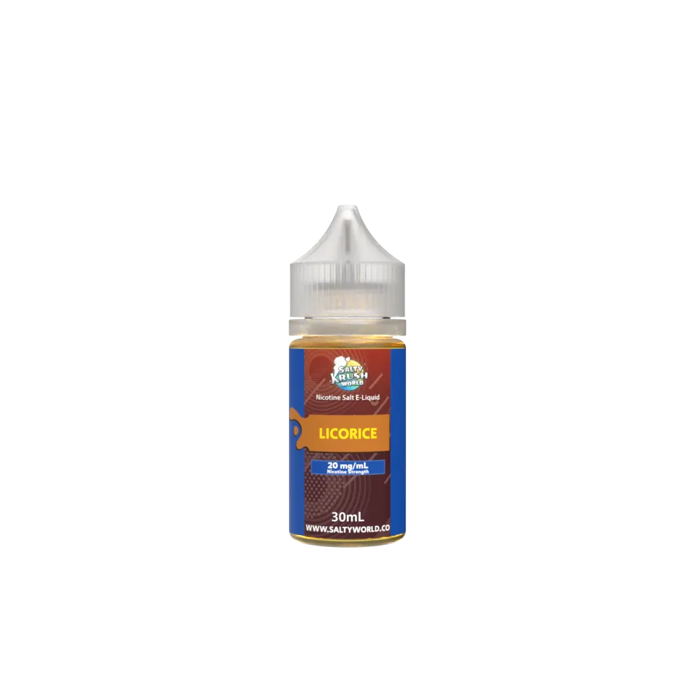 Licorice - Nicotine Salt E-liquid