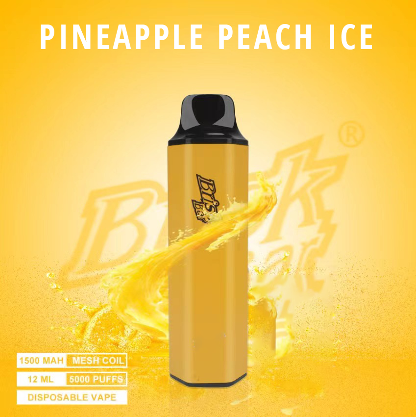 Brisk Bar Pineapple Peach ICE 5000 Puffs