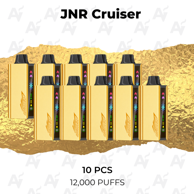 10 Pack JNR Cruiser Mixed Flavours 12000 Puffs