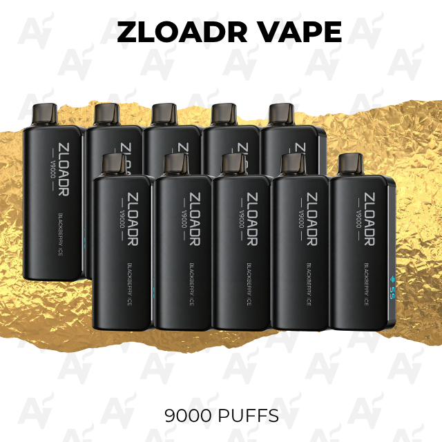 10 Pack Zloadr Mixed Flavours 9000 Puffs