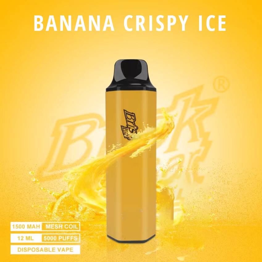 Brisk Bar Banana Crispy ICE 5000 Puffs