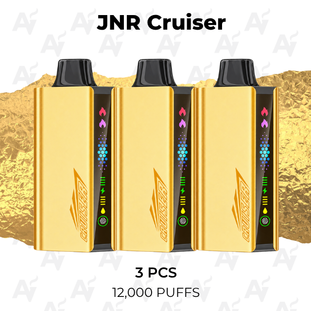 3 Pack JNR Cruiser Mixed Flavours 12000 Puffs
