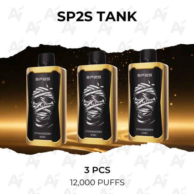3 Pack SP2S Tank Mixed Flavours 12000 Puffs