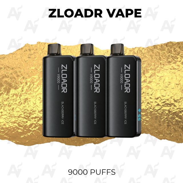 3 Pack Zloadr Mixed Flavours 9000 Puffs