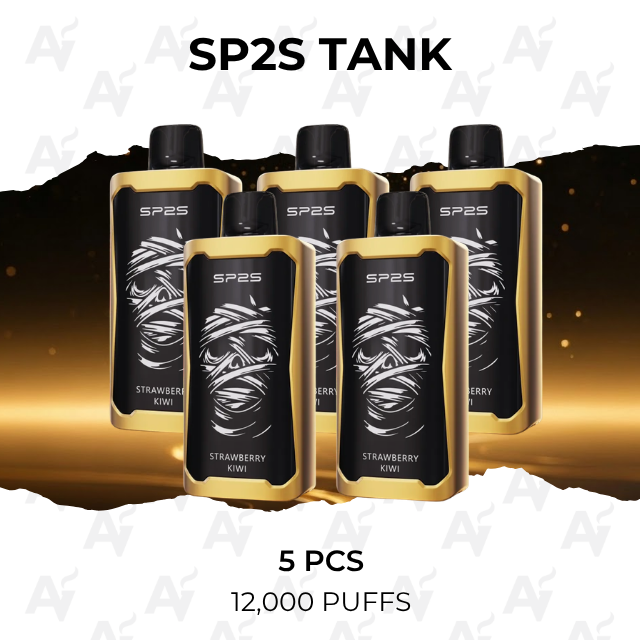5 Pack SP2S Tank Mixed Flavours 12000 Puffs