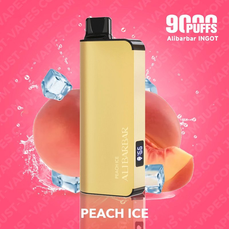 Alibarbar Ingot Peach Ice 9000 Puffs