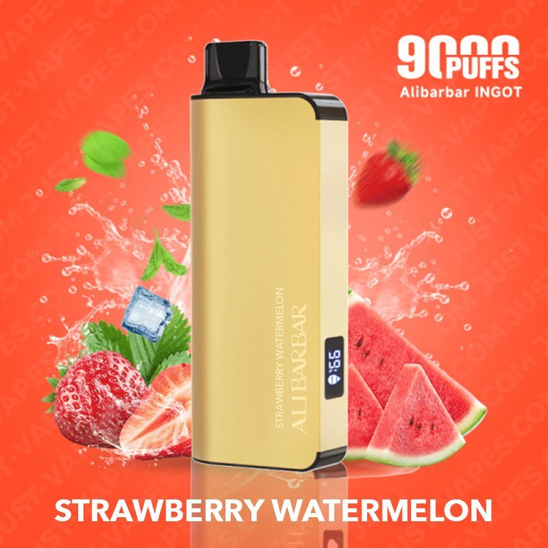 Alibarbar Ingot Strawberry Watermelon 9000 Puffs