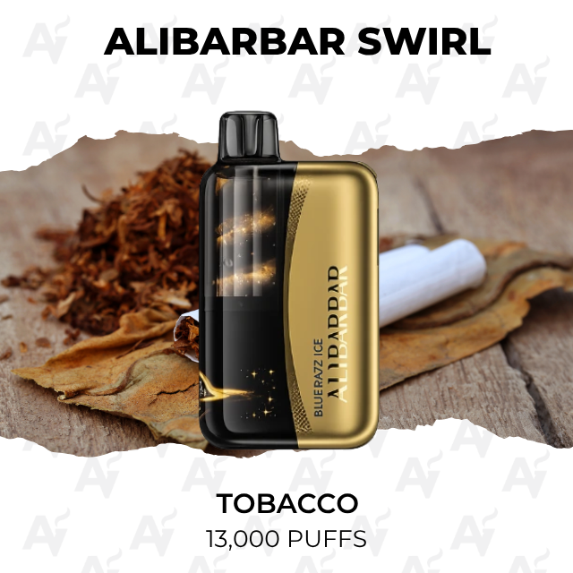 Alibarbar Swirl Tobacco 13000 Puffs