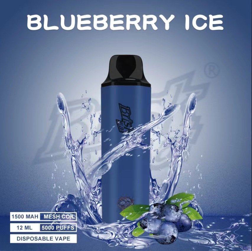Brisk Bar Blueberry ICE 5000 Puffs
