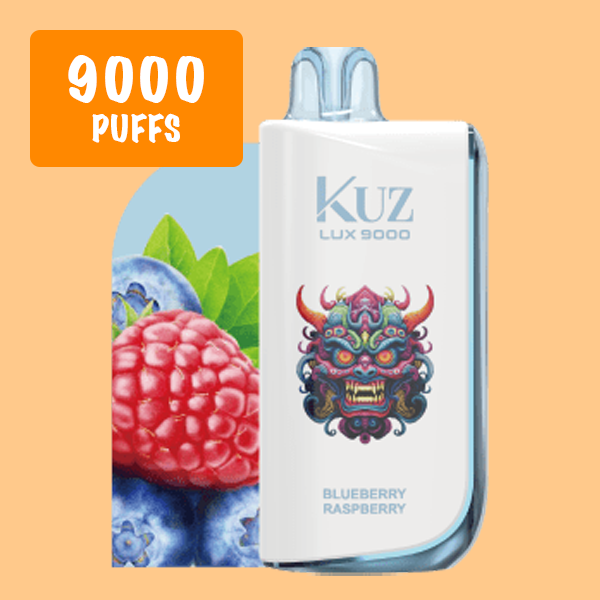 KUZ Ultra Blueberry Raspberry 9000 Puffs