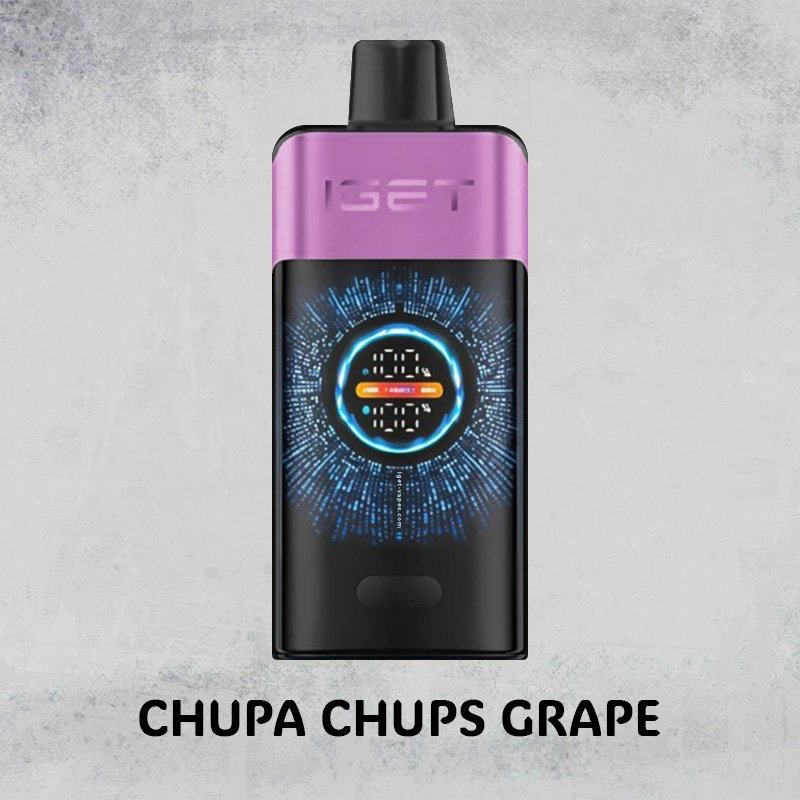 IGET One Chupa Chups Grape 12000 Puffs