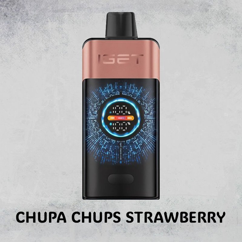 IGET One Chupa Chups Strawberry 12000 Puffs
