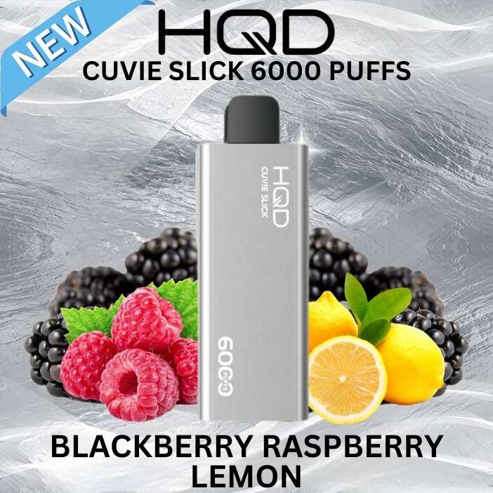 HQD Cuvie Slick Blackberry Raspberry Lemon 6000 Puffs