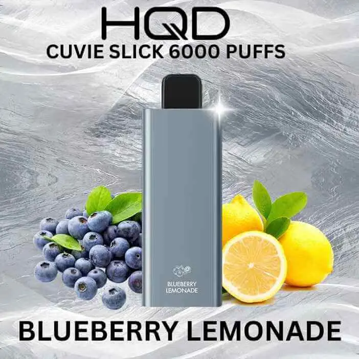 HQD Cuvie Slick Blueberry Lemonade 6000 Puffs