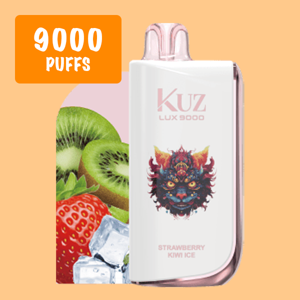 KUZ Ultra Strawberry Kiwi ICE 9000 Puffs