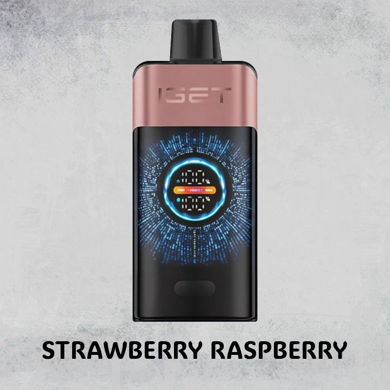 IGET One Strawberry Raspberry 12000 Puffs