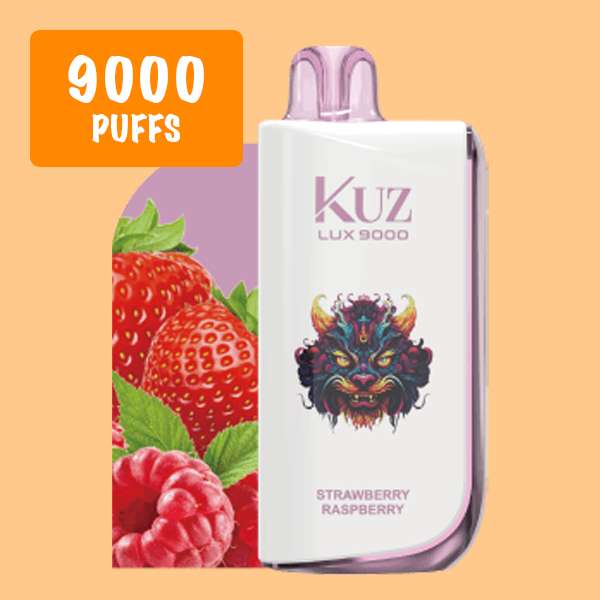 KUZ Ultra Strawberry Raspberry 9000 Puffs