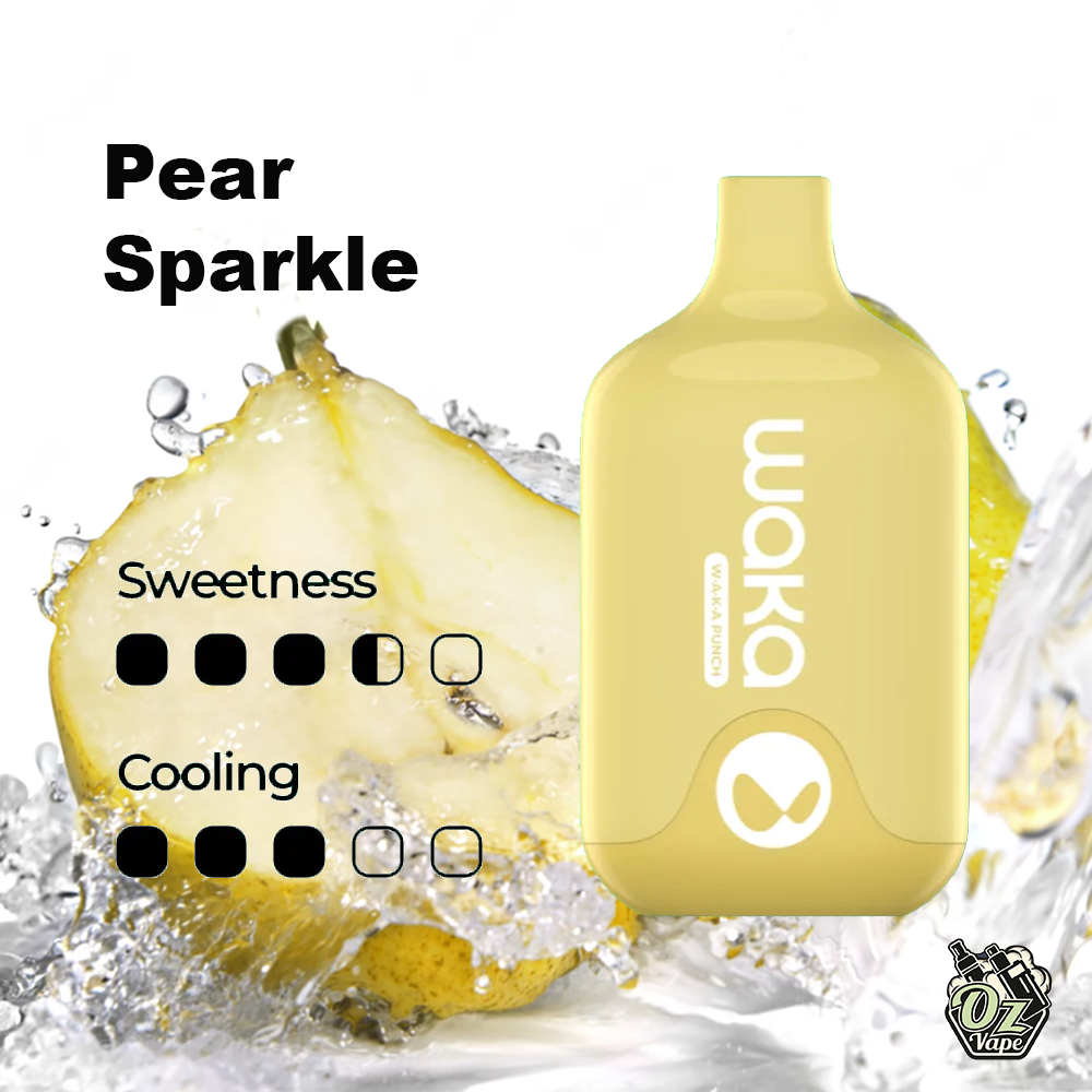 Waka Smash Pear Sparkle 6000 Puffs