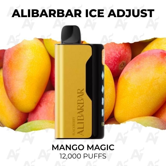Alibarbar Ice Adjust Mango Magic 12000 Puffs