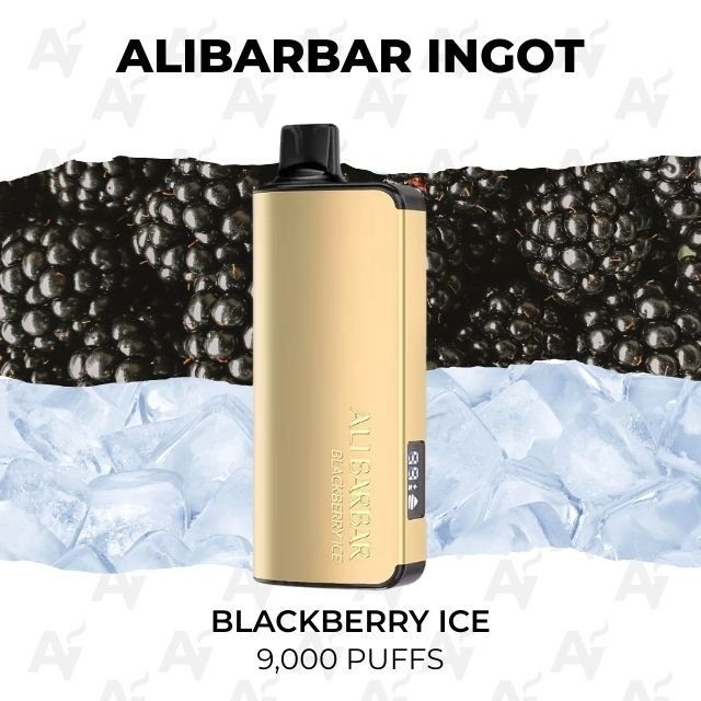 Alibarbar Ingot Blackberry Ice 9000 Puffs