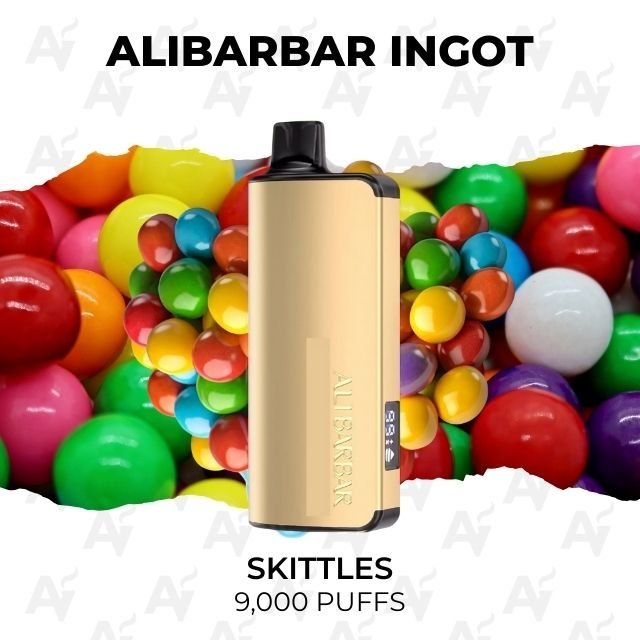 Alibarbar Ingot Skittles 9000 Puffs