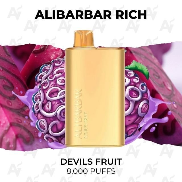 Alibarbar Rich Devils Fruit 8000 Puffs