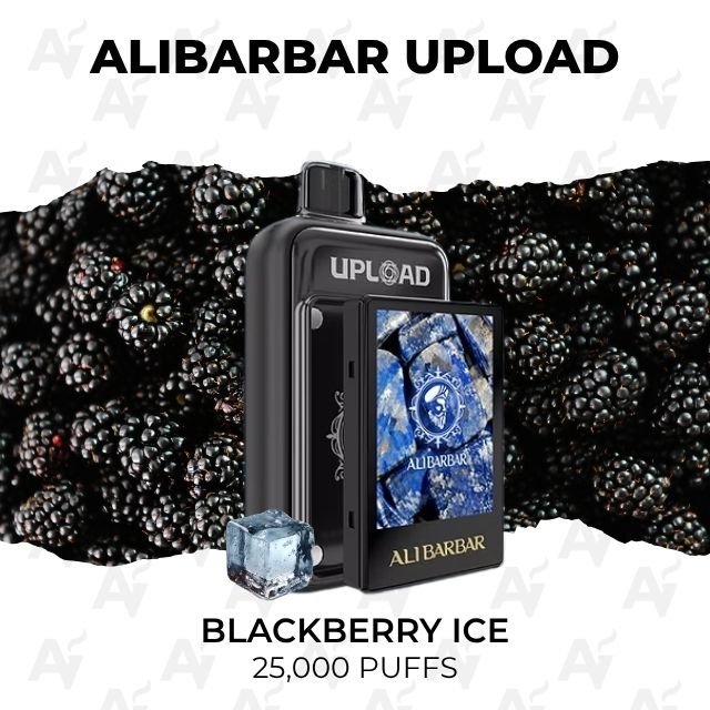 Alibarbar Upload Blackberry Ice 25000 Puffs