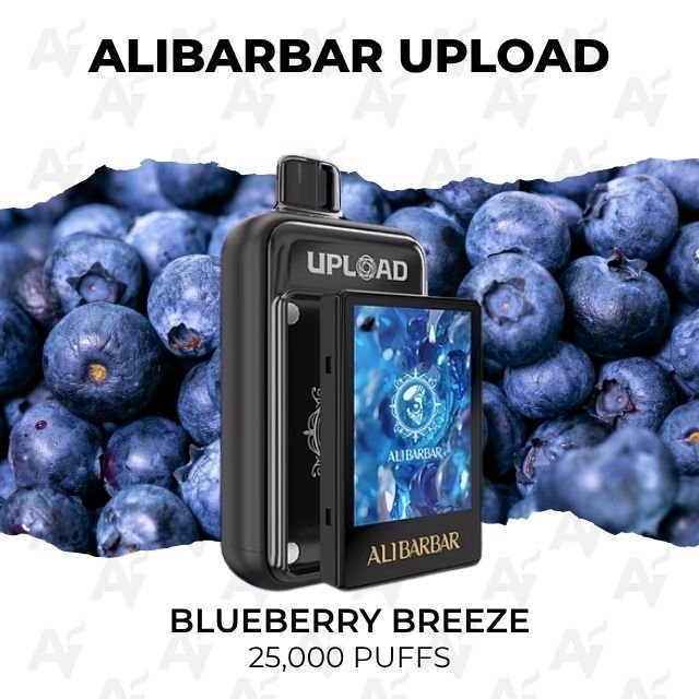 Alibarbar Upload Blueberry Breeze 25000 Puffs