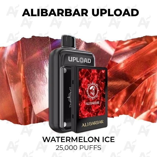 Alibarbar Upload Watermelon Ice 25000 Puffs