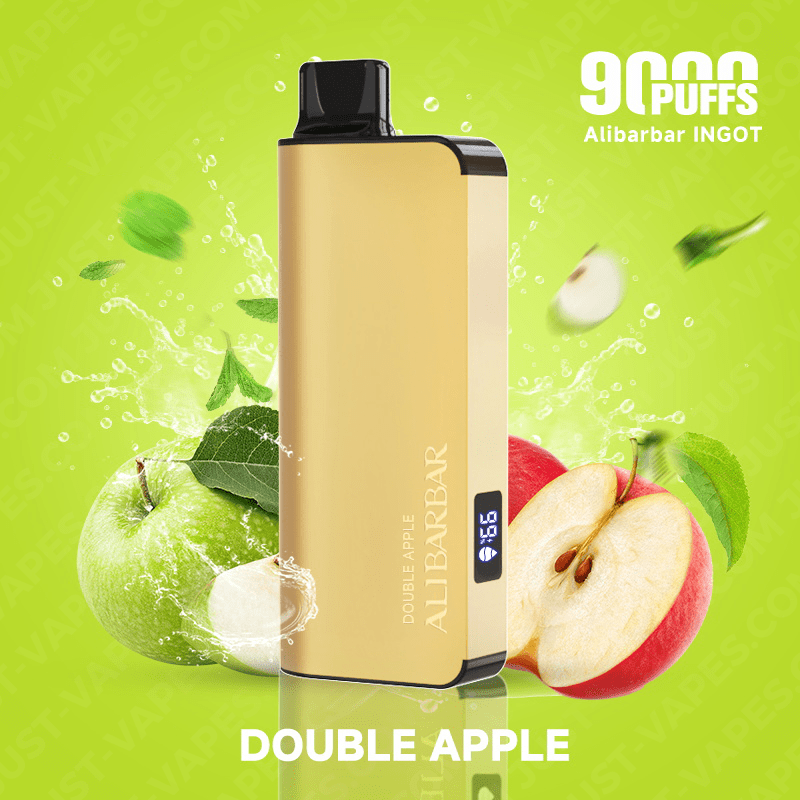 Alibarbar Ingot Double Apple 9000 Puffs