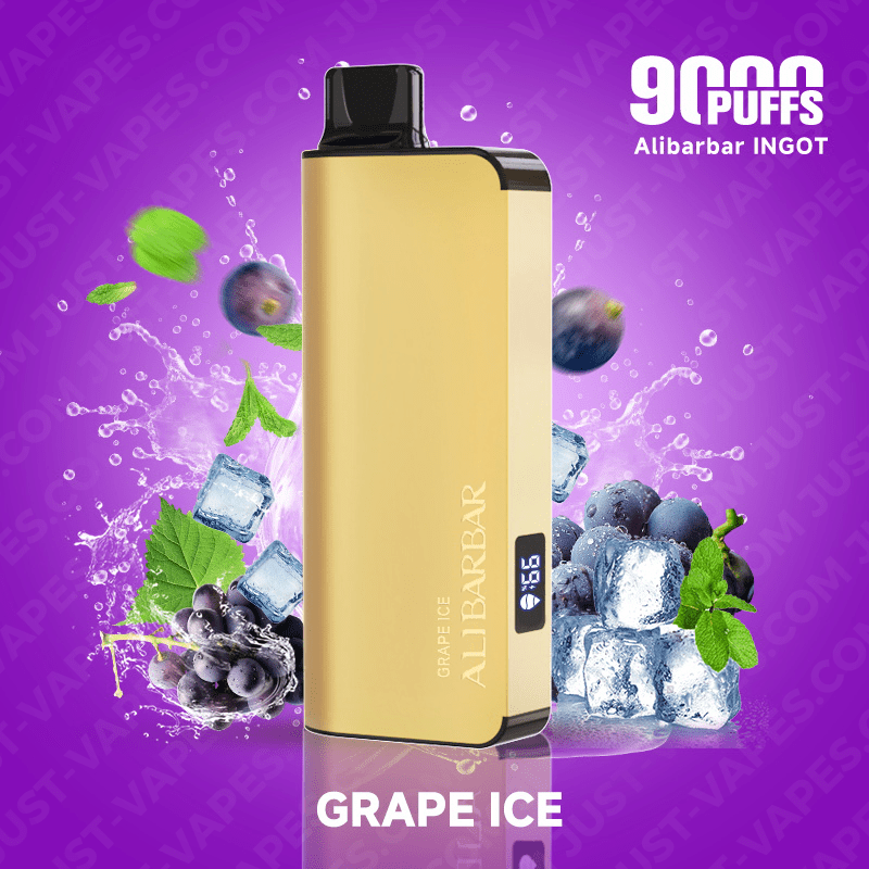 Alibarbar Ingot Grape Ice 9000 Puffs