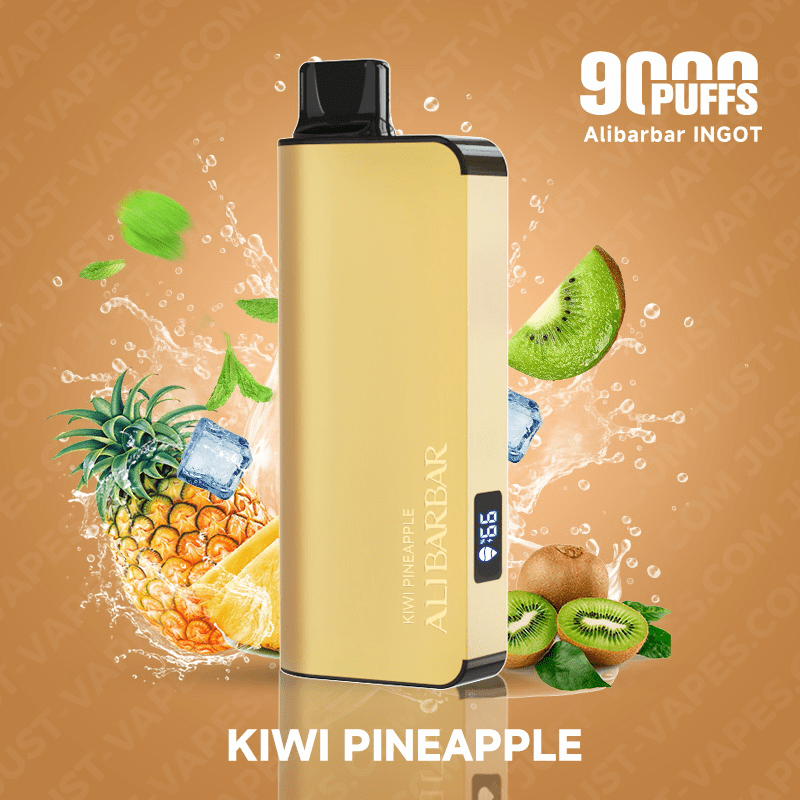 Alibarbar Ingot Kiwi Pineapple 9000 Puffs