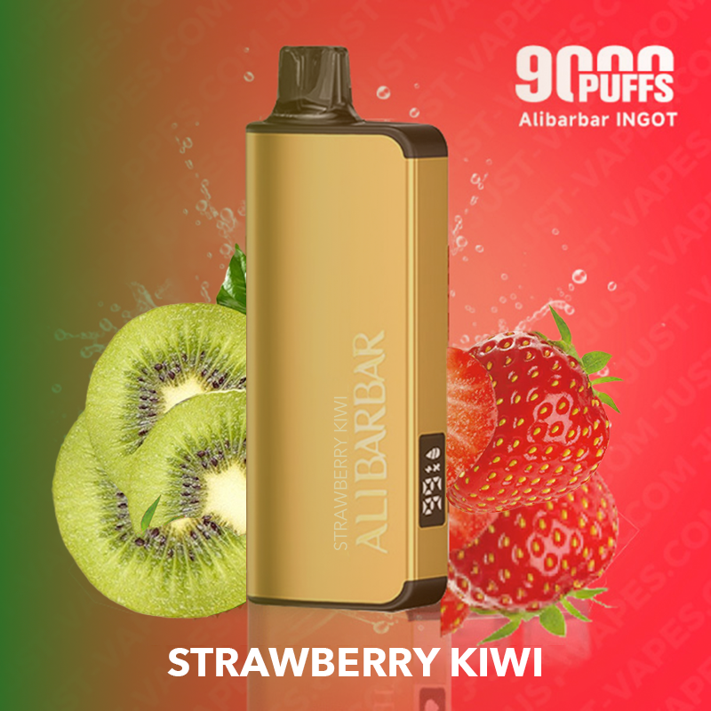 Alibarbar Ingot Strawberry Kiwi 9000 Puffs