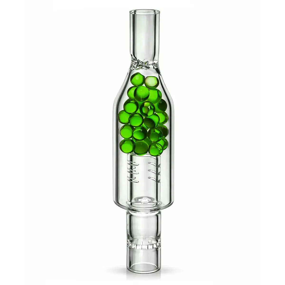 arizer beaded stem happyrasta green 1.webp