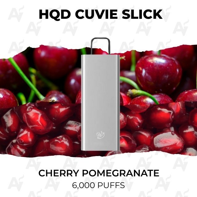 HQD Cuvie Slick Cherry Pomegranate 6000 Puffs
