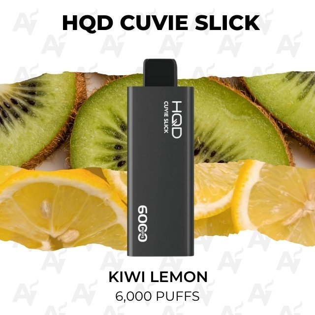 HQD Cuvie Slick Kiwi Lemon 6000 Puffs