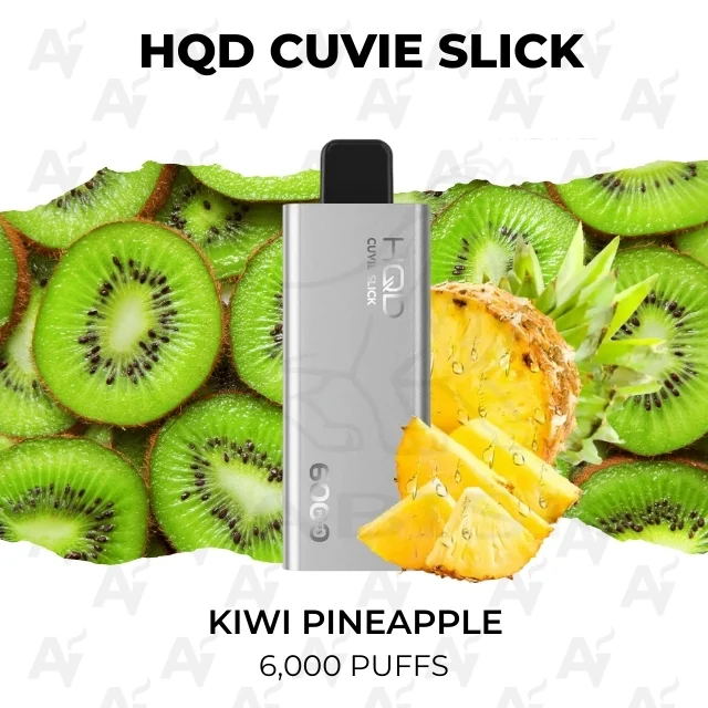 HQD Cuvie Slick Kiwi Pineapple 6000 Puffs