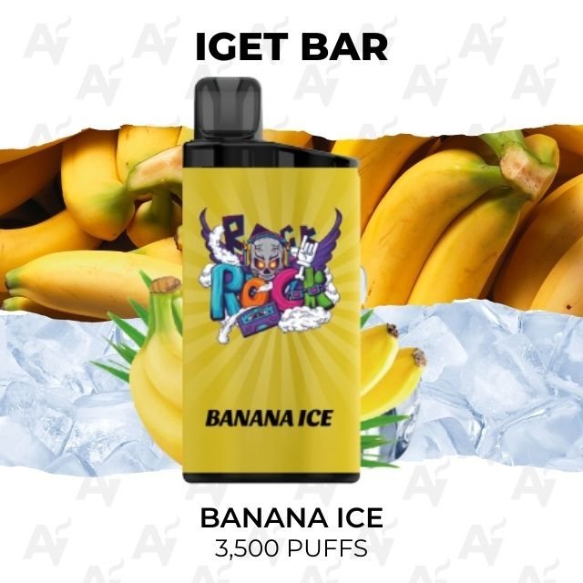 IGET Bar Banana Ice 3500 Puffs