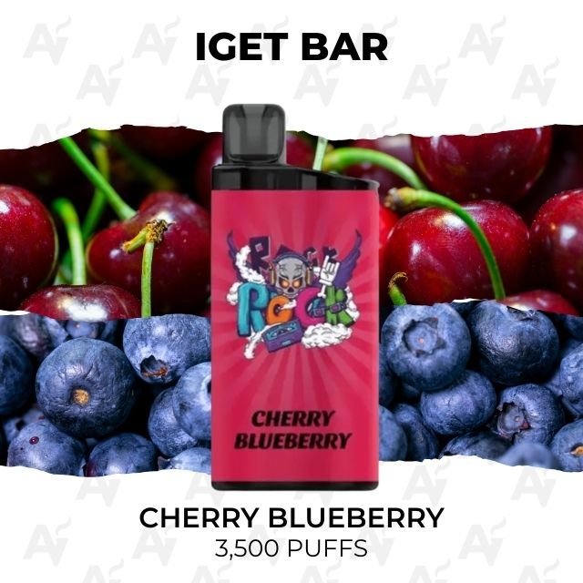 IGET Bar Cherry Blueberry 3500 Puffs