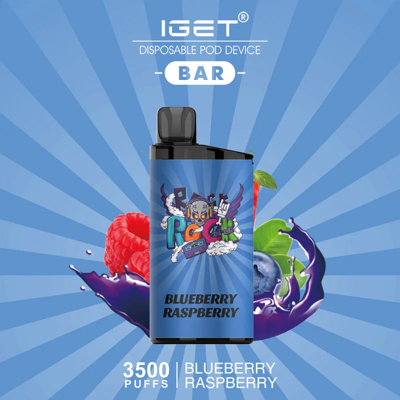 iget bar blueberry raspberry 3500 puffs.webp