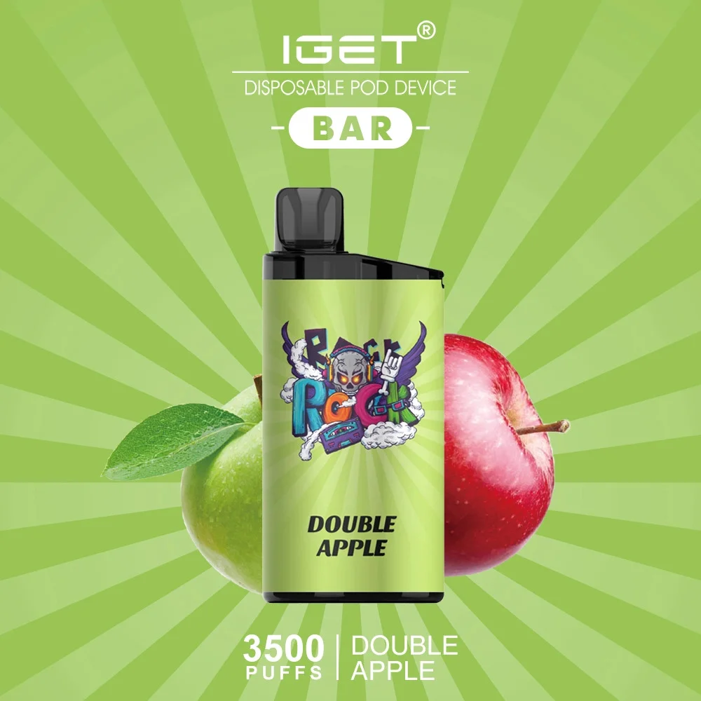 iget bar double apple 3500 puffs.webp