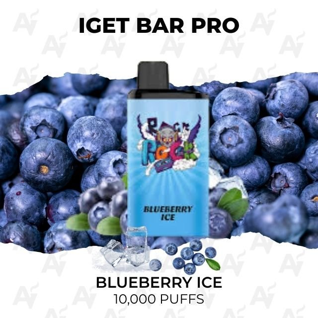 IGET Bar Pro Blueberry Ice 10000 Puffs