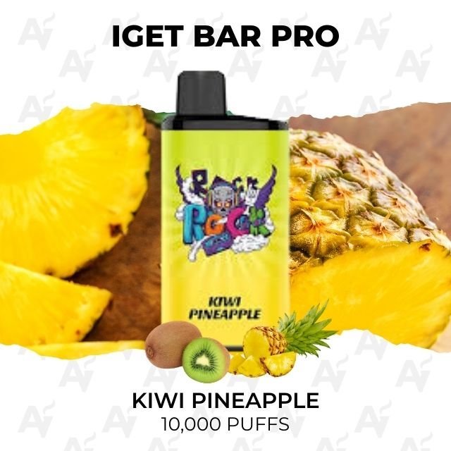 IGET Bar Pro Kiwi Pineapple 10000 Puffs