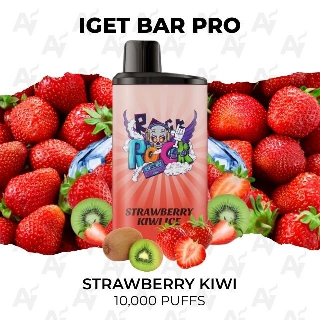 IGET Bar Pro Strawberry Kiwi 10000 Puffs