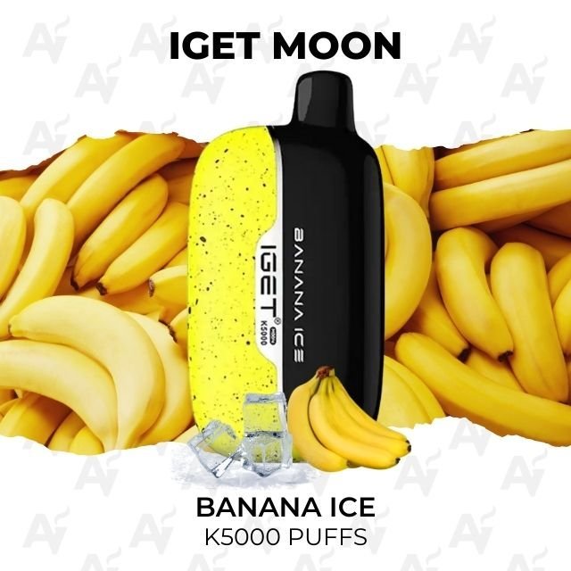 IGET Moon Banana Ice 5000 Puffs