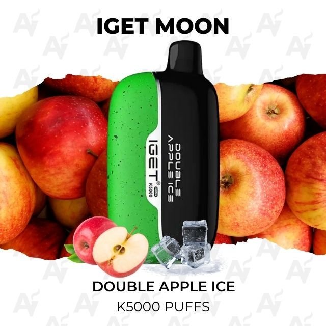 IGET Moon Double Apple Ice 5000 Puffs